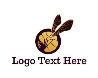Wasp Logo - Golden Wasp Logo