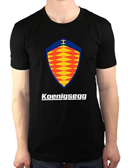 Konesigg Logo - Intuch Koenigsegg Automotive Car Logo Men's T Shirt