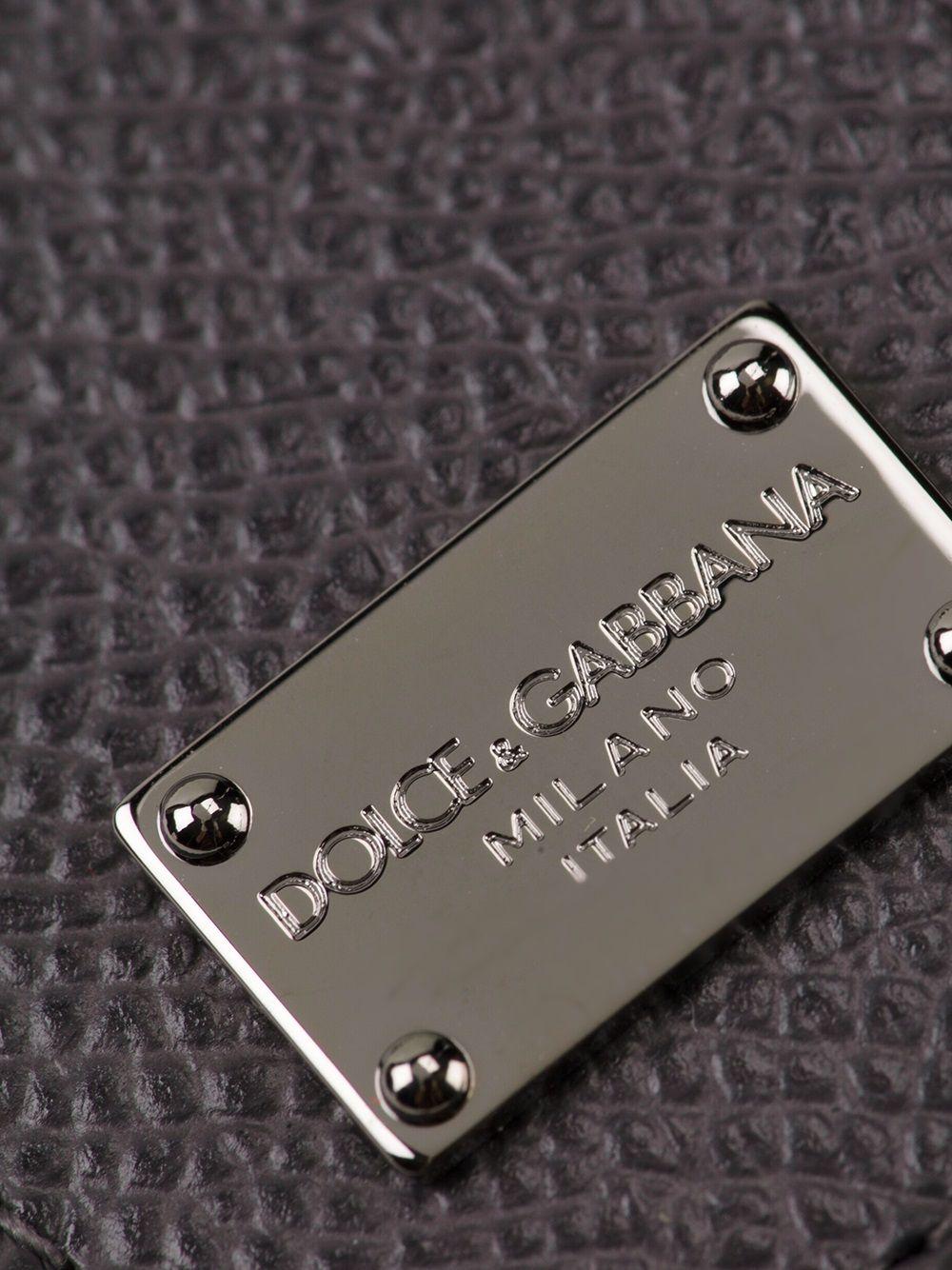 Dolce and Gabanna Logo - Dolce & Gabbana Logo Keyring in Metallic for Men - Lyst