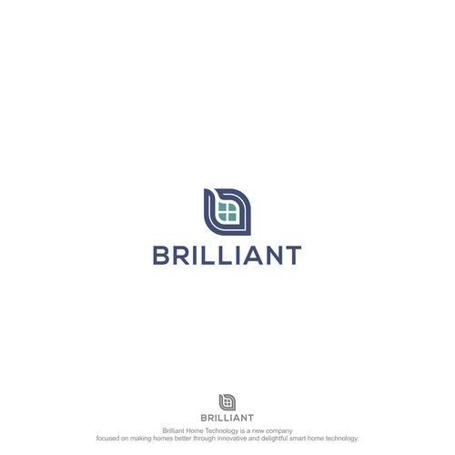 Brilliant Logo - Brilliant and Brand for New Smart Home Technology Company
