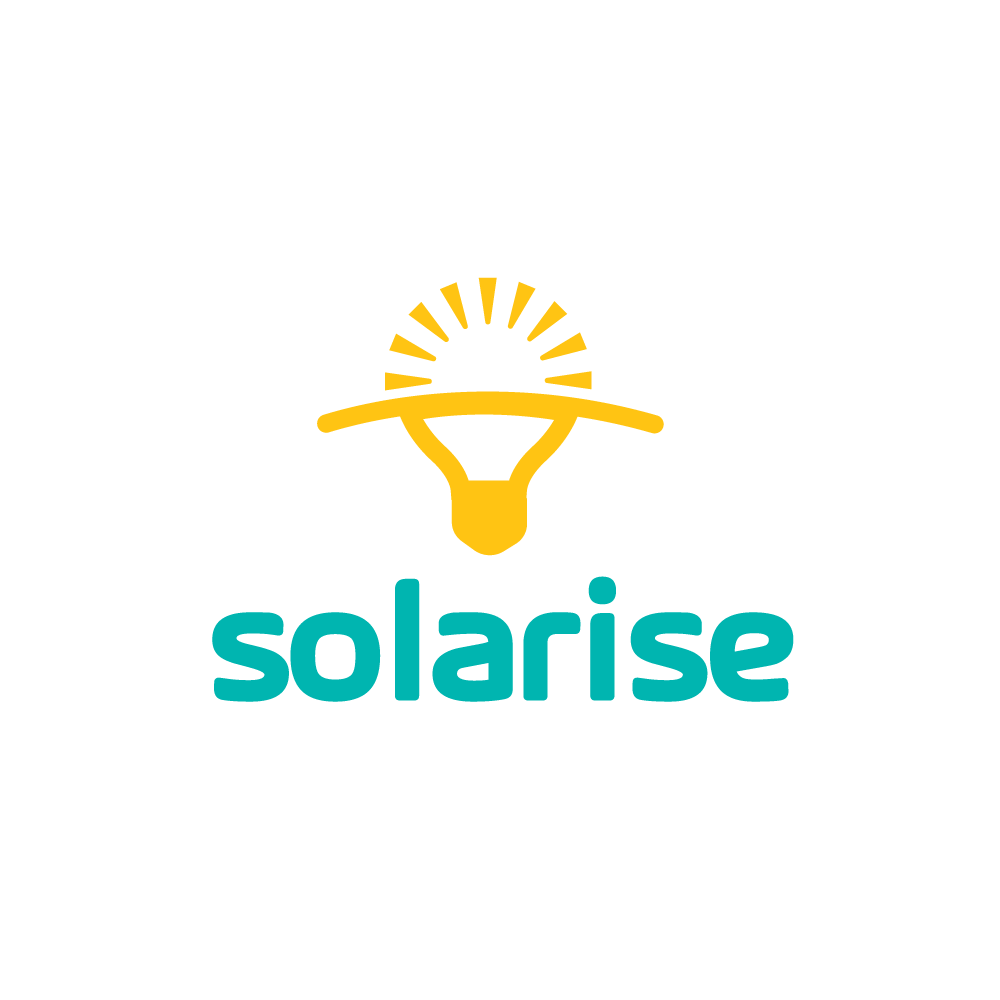 Brilliant Logo - Solarise—Light bulb Logo Design