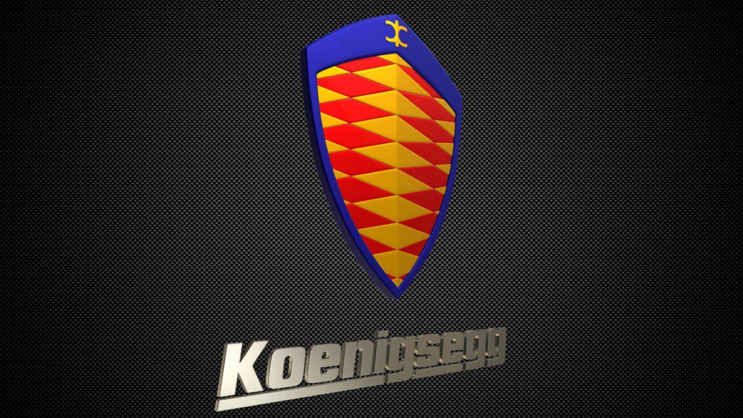 Konesigg Logo - Koenigsegg logo 3D Model in Parts of auto 3DExport