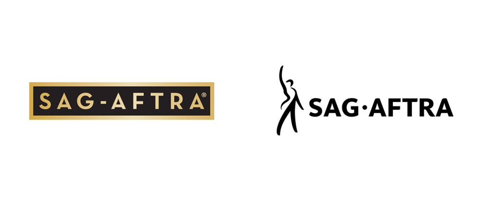Sag Logo - Brand New: New Logo And Identity For SAG AFTRA By Siegel Gale