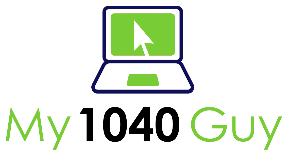 1040 Logo - My 1040 Guy Filing Taxes Online Logo