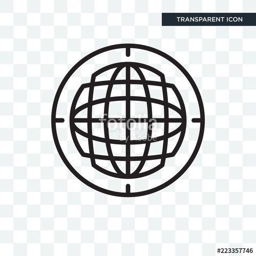 Worldwide Logo - Worldwide vector icon isolated on transparent background, Worldwide ...