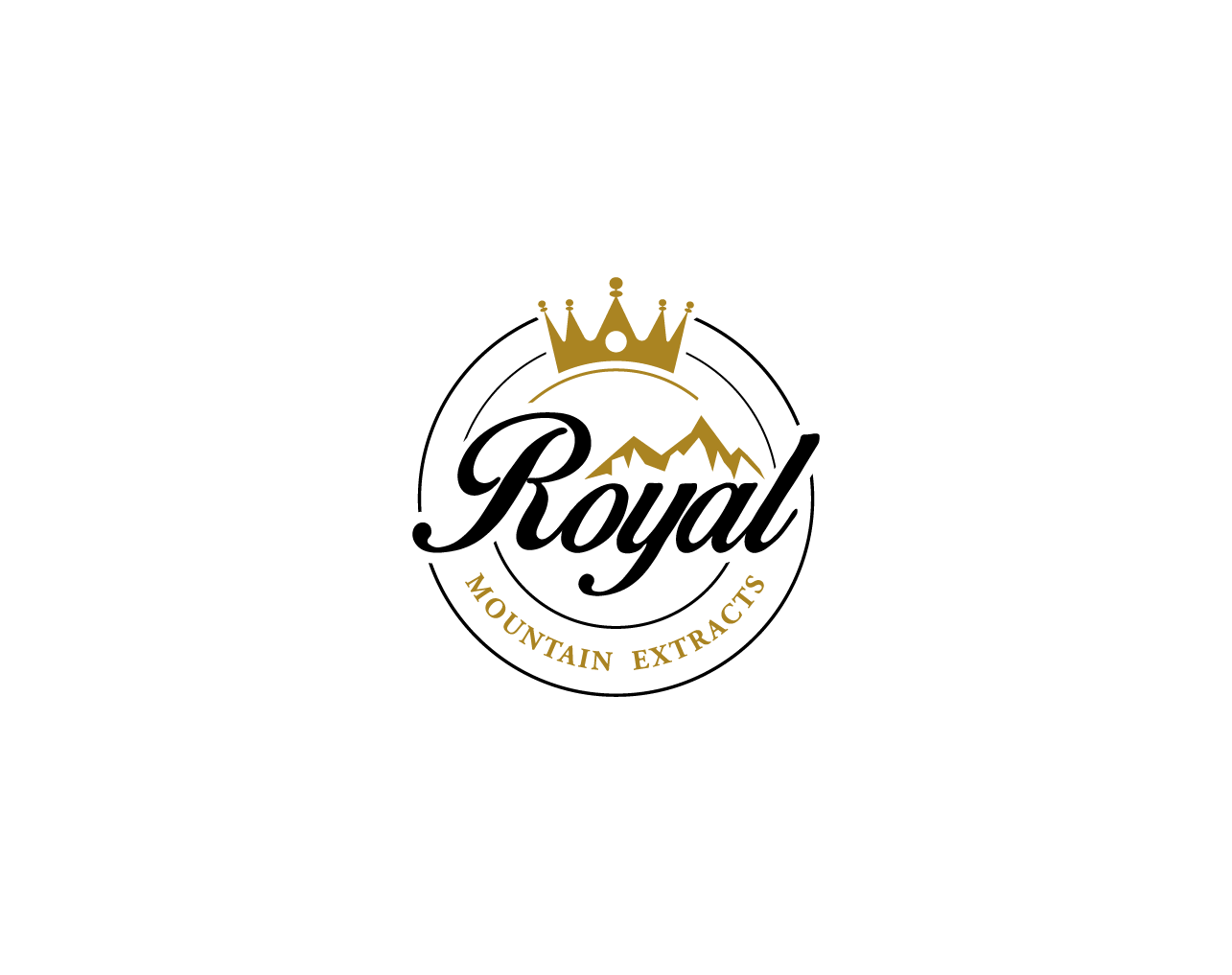 1040 Logo - Logo Design. 'Royal Mountain Extracts' design project