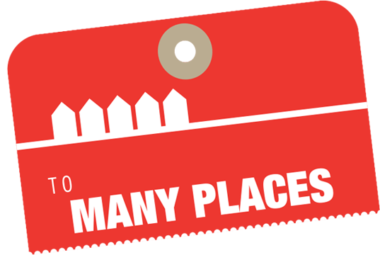 Places Logo - To Many Places