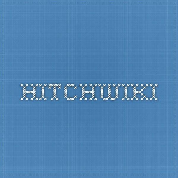 Hitchwiki Logo - Hitchwiki | Trip | Company logo, Logos, Hitchhikers guide