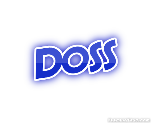 Doss Logo - United States of America Logo. Free Logo Design Tool from Flaming Text