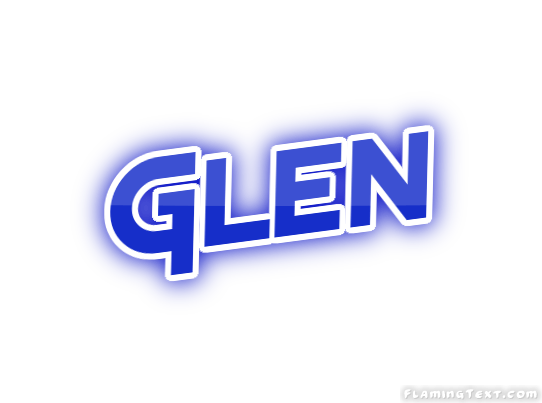 Glen Logo - United States of America Logo | Free Logo Design Tool from Flaming Text