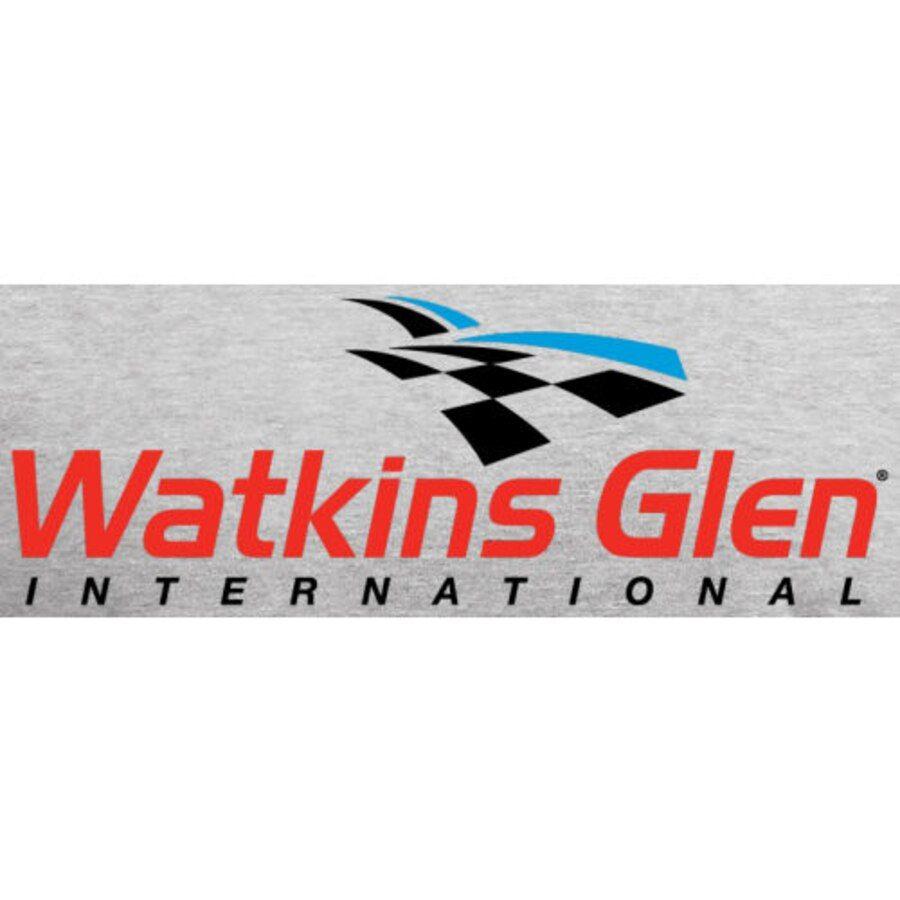 Glen Logo - Men's Watkins Glen International Athletic Heather Logo T Shirt
