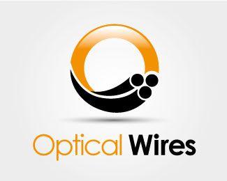 Wire Logo - Optical Wires Designed by faisalcreative | BrandCrowd