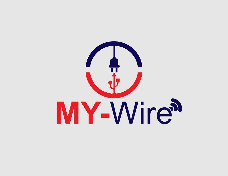 Wire Logo - Entry #103 by nuralam3 for Design a Logo for MY-Wire | Freelancer