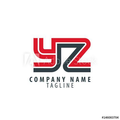 Yz Logo - Initial Letter YZ Linked Design Logo - Buy this stock vector and ...