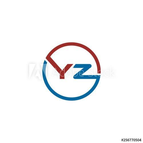 Yz Logo - initial YZ logo rounded - Buy this stock vector and explore similar ...
