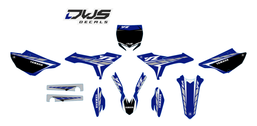 Yz Logo - Yamaha Revolution YZ 125 250 2015/2018 Set Model 3