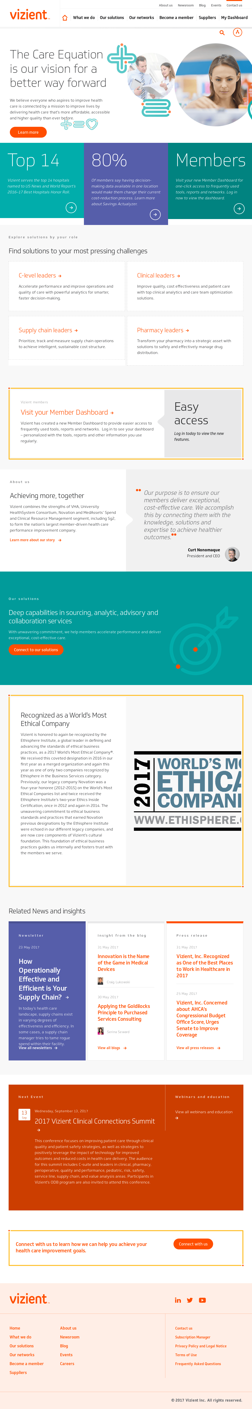 Vizient Logo - Vizient Competitors, Revenue and Employees - Owler Company Profile
