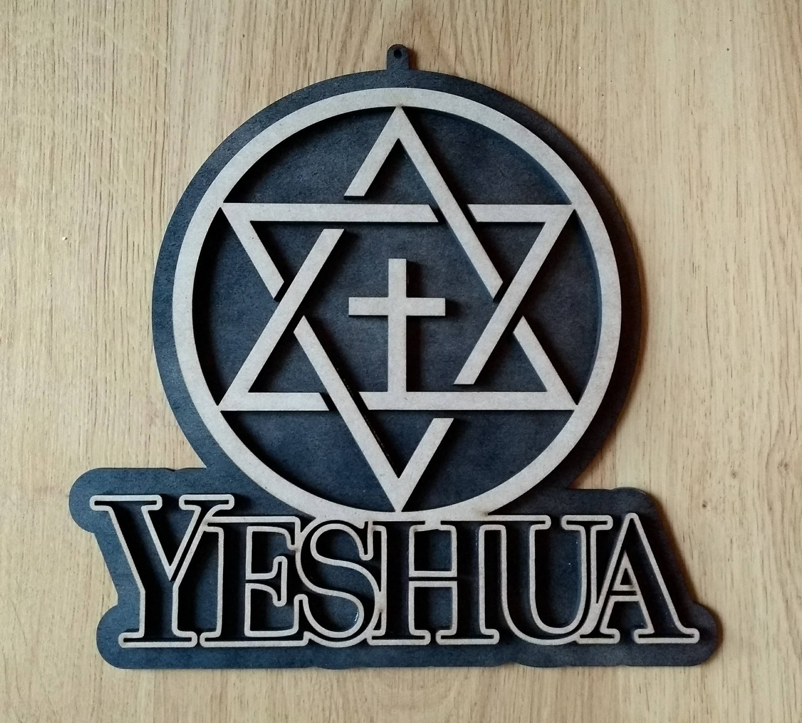 Yeshua Logo - Yeshua Wall Plaque | Alternative Concepts