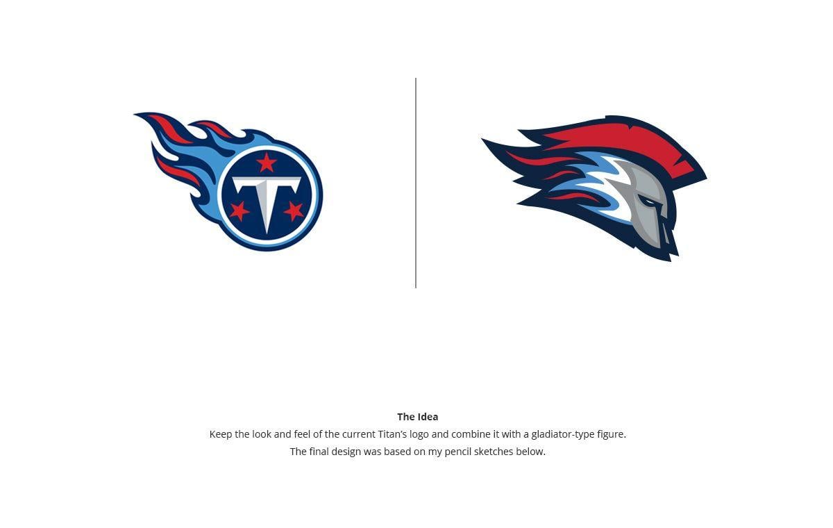 Tiatins Logo - Tennessee Titans Logo - Reimagined on Behance