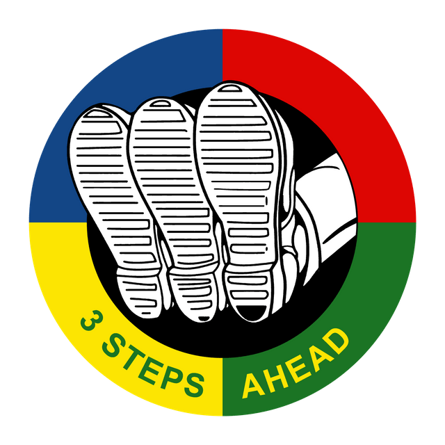 Ahead Logo - 3 Steps Ahead (Logo Fixed) : gabber