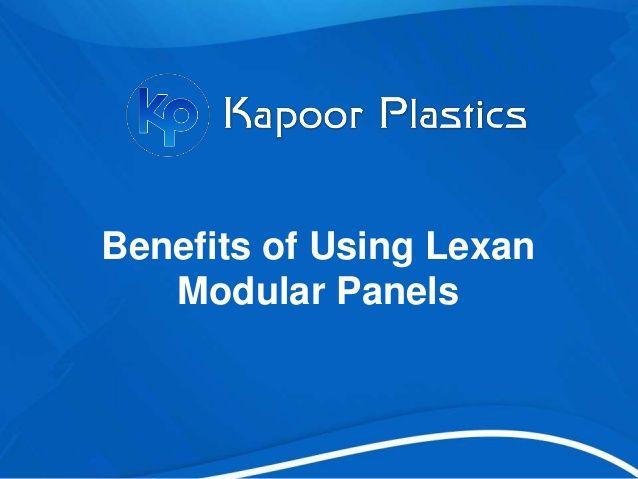 Lexan Logo - Benefits of Using Lexan Modular Panels