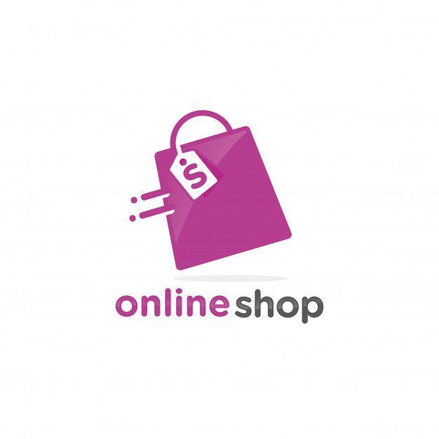 Shop Logo - Online shop logo template Vector