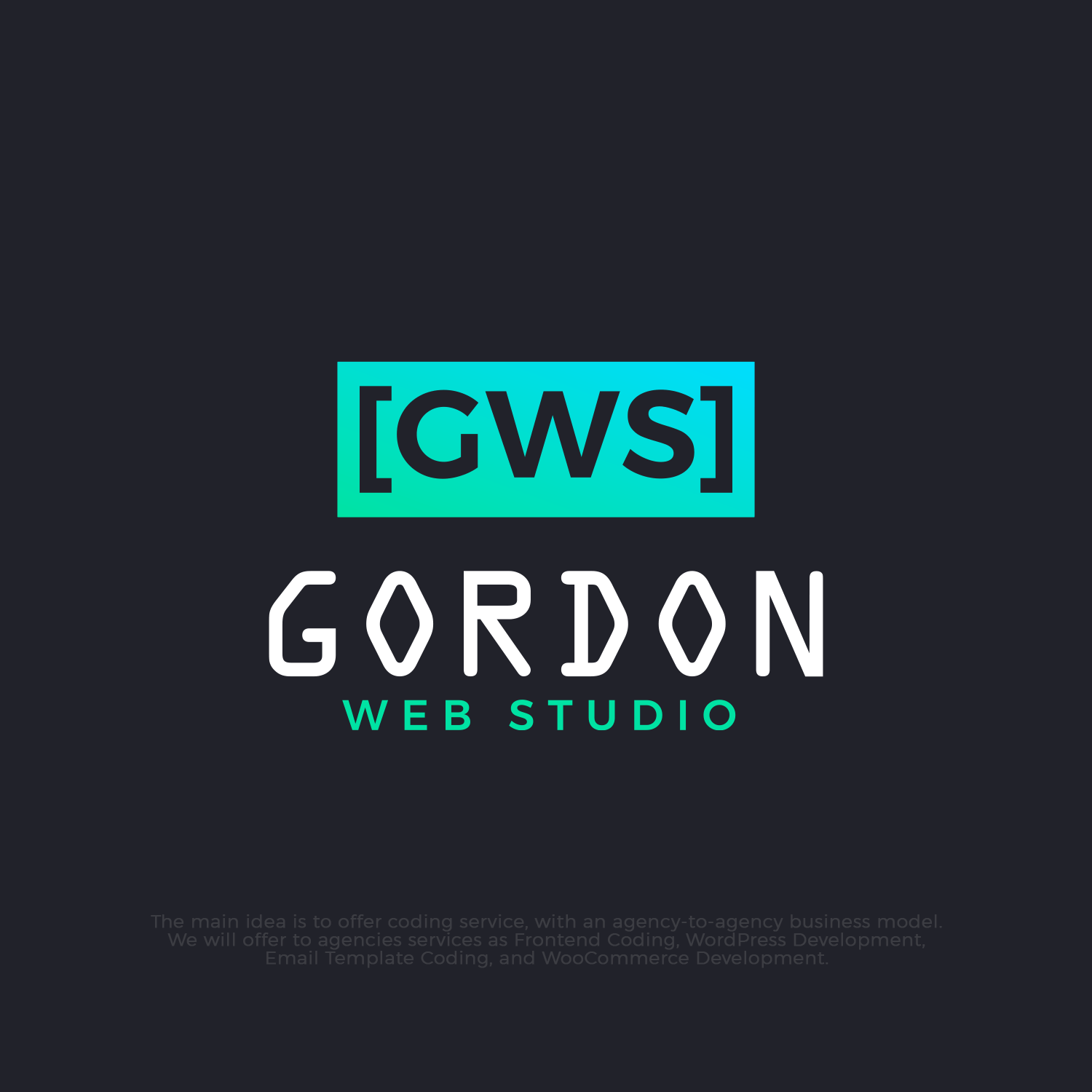 Tiago Logo - Modern, Bold Logo Design for Gordon Web Studio by Tiago Pereira ...