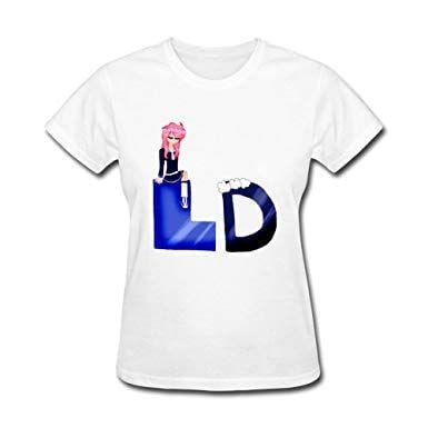 LDShadowLady Logo - Kingdiny Women's LDShadowLady LD Logo T Shirt: Amazon.ca: Books