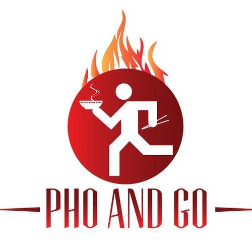Pho Logo - logo for Pho and Go. Logo design contest