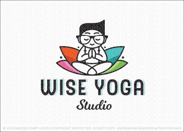 Wise Logo - Wise Yoga Studio | Readymade Logos for Sale