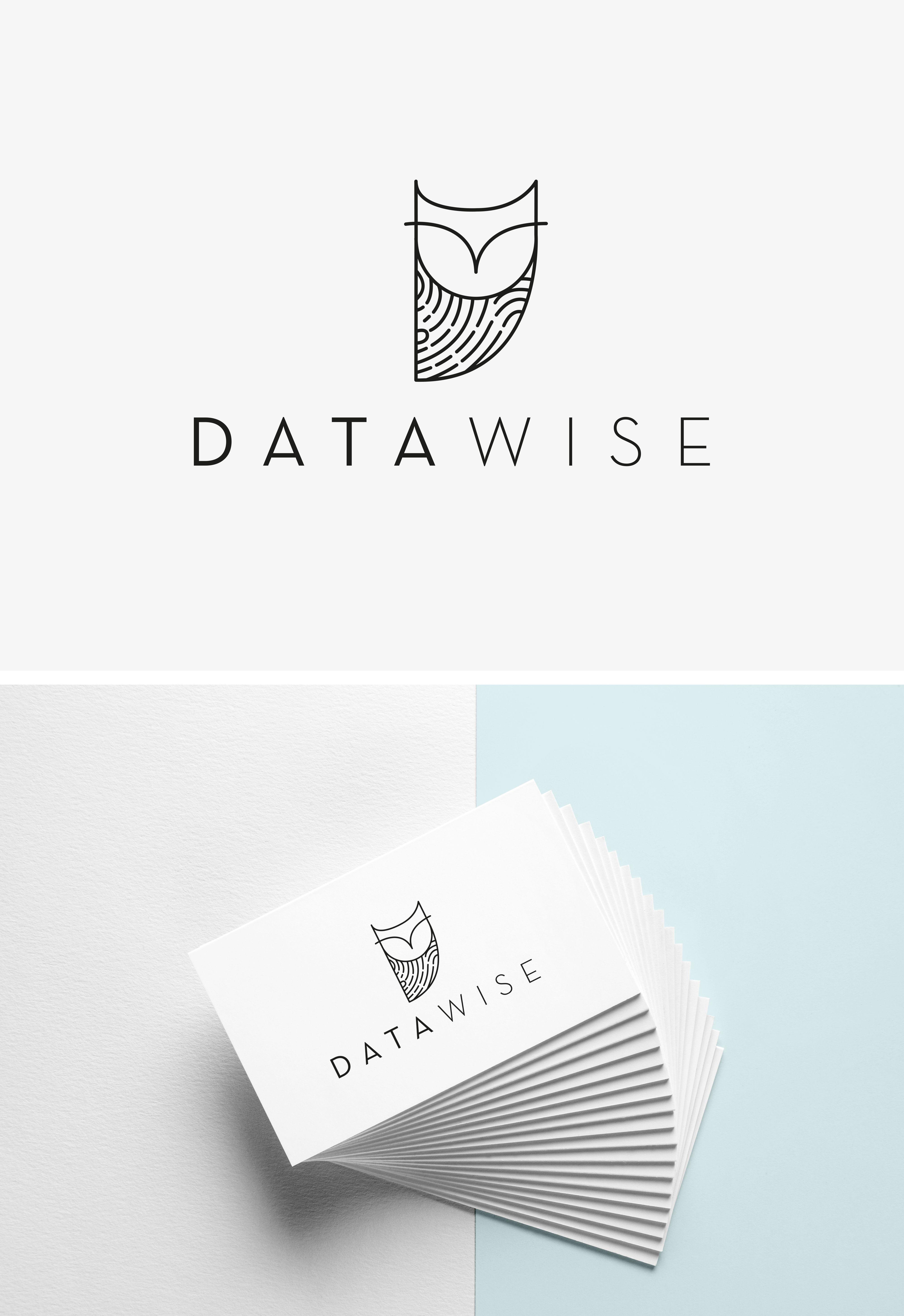 Wise Logo - Logo design for data protection company // logo // wise // owl ...
