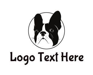 Terrier Logo - French Bulldog Logo