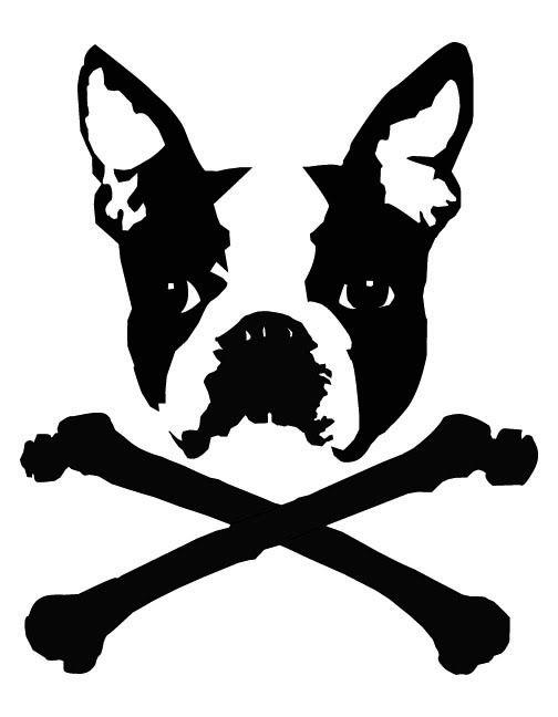 Terrier Logo - www.garrettharlan.blogspot.com: Finny (Boston Terrier) Logo.