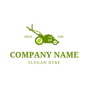Mower Logo - Free Lawn Care Logo Designs. DesignEvo Logo Maker