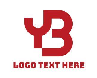 YB Logo - Red Connected YB Logo