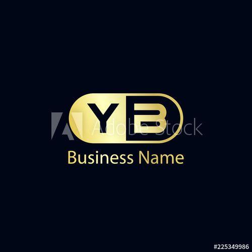 YB Logo - Initial Letter YB Logo Template Design this stock vector