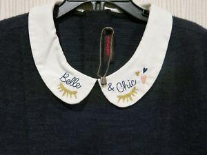 Catimini Logo - Details about Catimini Belle & Chic blue short sleeve dress size 8y NWT  girls
