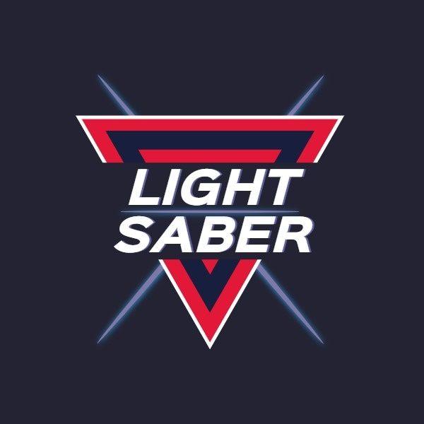 Lightsaber Logo - Online Lightsaber Logo Template | Fotor Design Maker