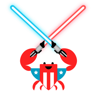 Lightsaber Logo - U.S. Digital Service debuts an unofficial Star Wars crab logo on ...