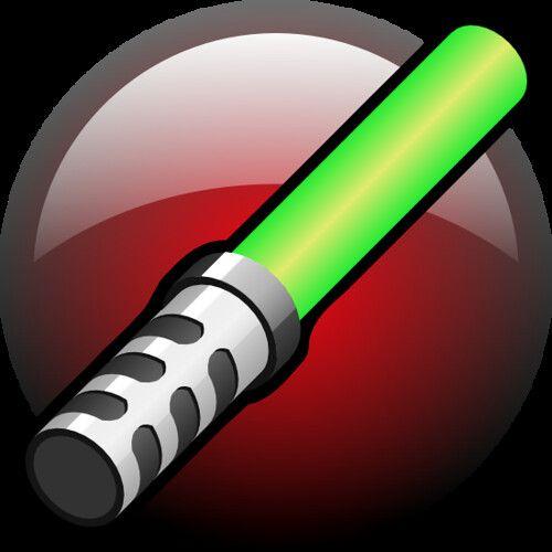 Lightsaber Logo - S60 Lightsaber logo | Logo I designed for Graham Oldfield's … | Flickr