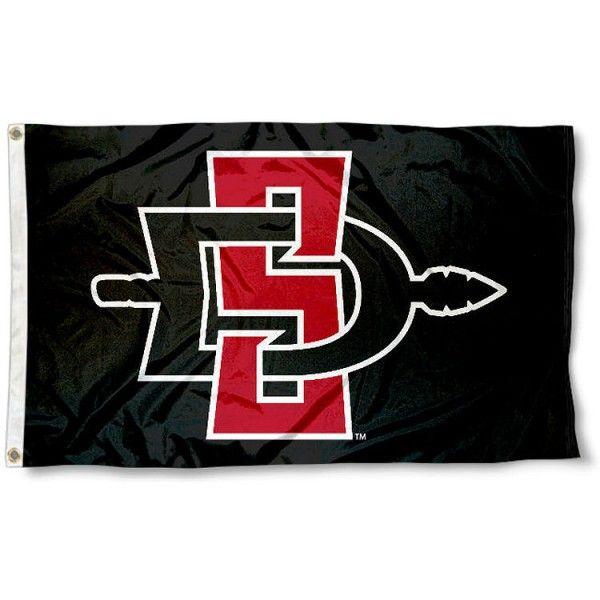 SDSU Logo - SDSU Logo Flag and Flags for San Diego State University