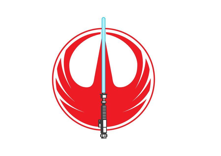 Lightsaber Logo - Entry #34 by baskarmanih96 for Custom Star Wars Lightsaber Tshirt ...