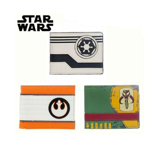 Mandalorian Logo - US $8.54 5% OFF. Latest Star Wars Wallet Mandalorian Logo Boba Fett Faux Rebel Alliance & Galactic Empire Wallet Men Wallets In Wallets From Luggage &