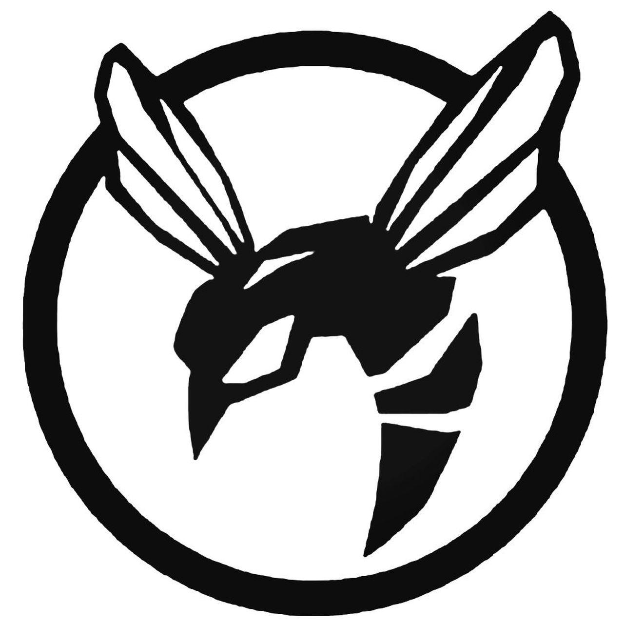 Hornet Logo - Green Hornet Logo Decal Sticker