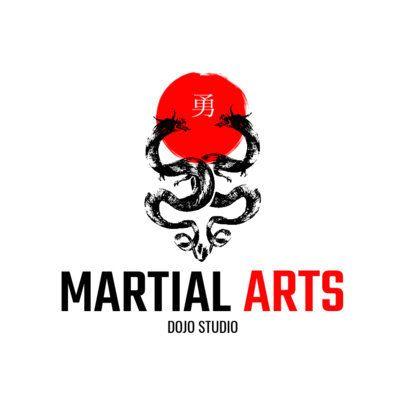 1605 Logo - Martial Arts Logo Maker | Online Logo Maker | Placeit