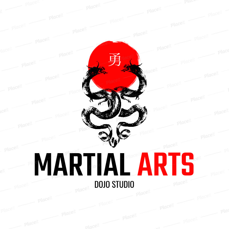 1605 Logo - Martial Arts Logo Maker 1605