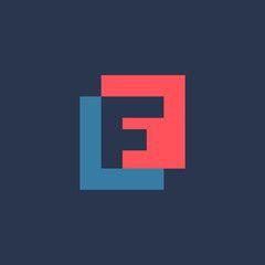 Red and Blue F Logo - Search photos 