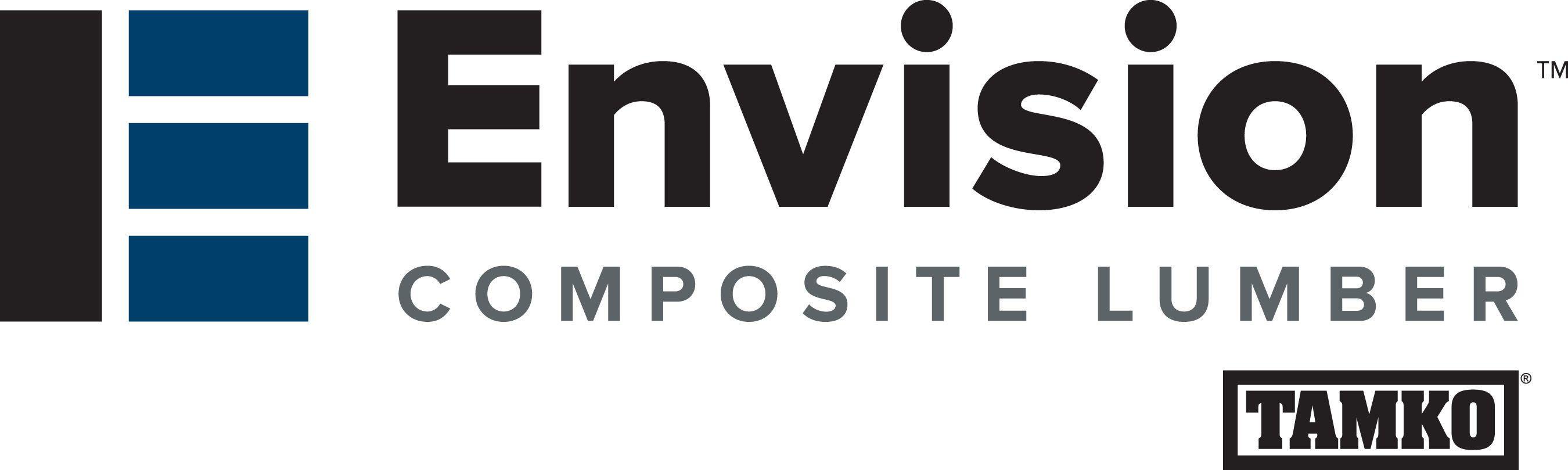 Envision Logo - TAMKO Launches New Logo For Envision Composite Decking Line