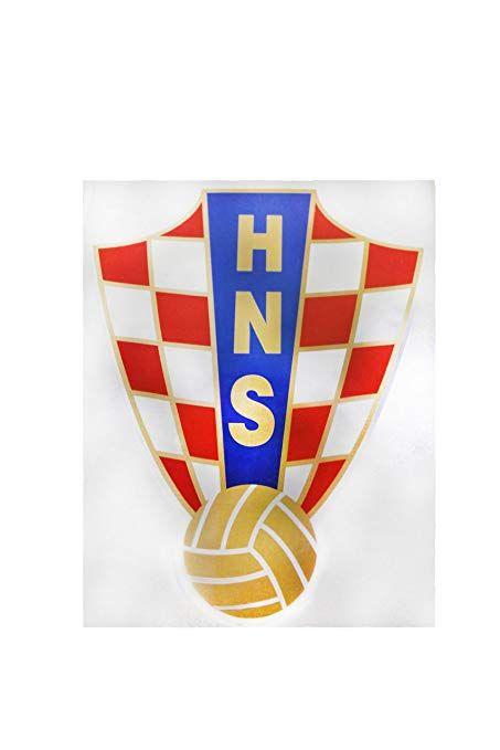Croatia Logo - Amazon.com : Croatia Hrvatska HNS Logo FIFA Soccer World Cup 8 1/4 ...