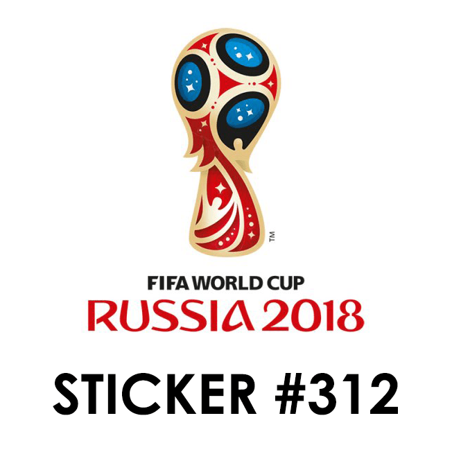 Croatia Logo - 2018 PANINI WORLD CUP STICKERS – CROATIA LOGO STICKER (#312)